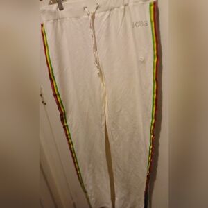 🌈 BCBGMAXAZRIA IVORY JOGGERS LARGE